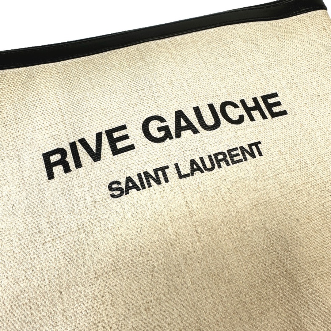 サンローランパリ SAINT LAURENT PARIS RIVE GAUCHE リヴゴーシュ 565722 ポーチ カバン クラッチバッグ コーティングキャンバス グレー