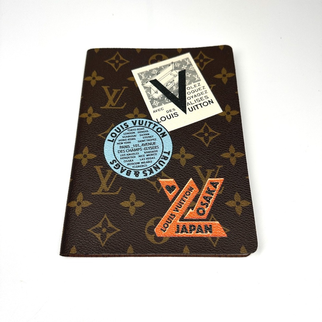 ルイヴィトン LOUIS VUITTON ステッカー カイエクレマンス GI0356 モノグラム 日本 大阪限定 ノート ステーショナリー ノートブック モノグラムキャンバス ブラウン 未使用