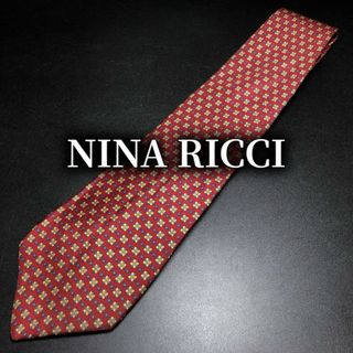 ニナリッチ(NINA RICCI)のニナリッチ フラワー ワインレッド ネクタイ B104-H17(ネクタイ)