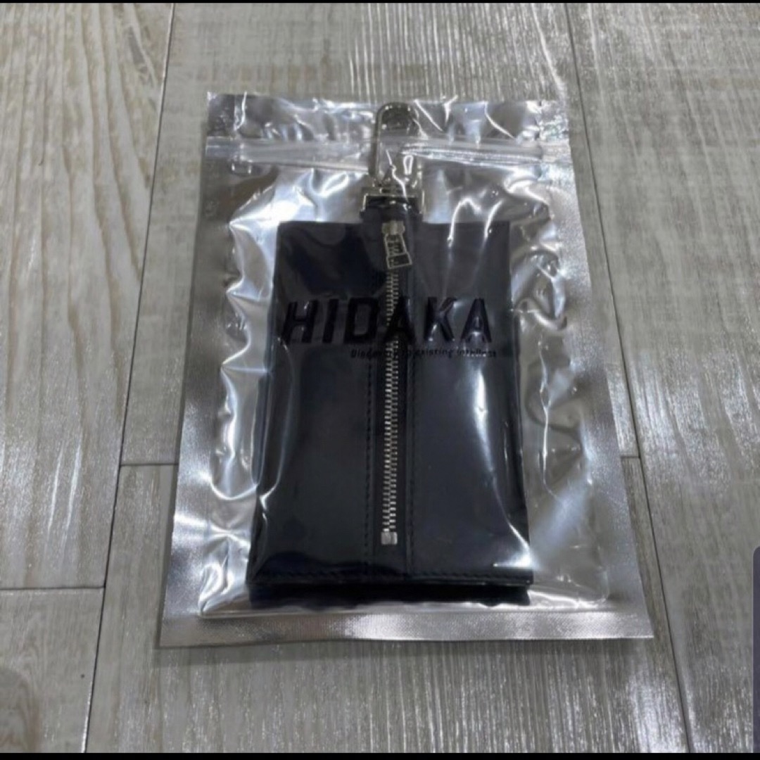 22SS 新品 未使用 ヒダカ ポケットティッシュ コインケース ブラック系 メンズのファッション小物(コインケース/小銭入れ)の商品写真