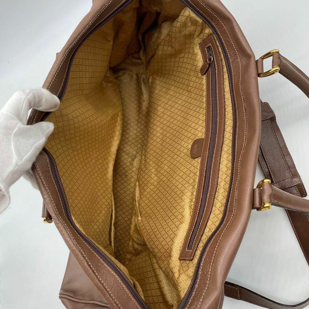 Gucci - □美品□ グッチ 2way ボストンバッグ 旅行かばん 大容量 出張