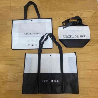 セシルマクビー(CECIL McBEE)の♥︎CECIL Mc BEE♥︎不織布ショッパー♥︎(ショップ袋)