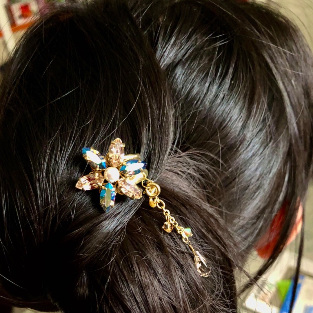 COMPLEX BIZ スティック コーム 夜会巻き ヘアアクセサリー - 通販