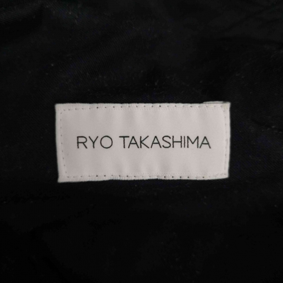 低価高評価 RYO TAKASHIMA(リョウ タカシマ) スリットフレアレザー