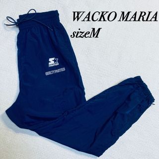 ワコマリア(WACKO MARIA)のWACKO MARIA ナイロンパンツ ストレート sizeM ネイビー(その他)