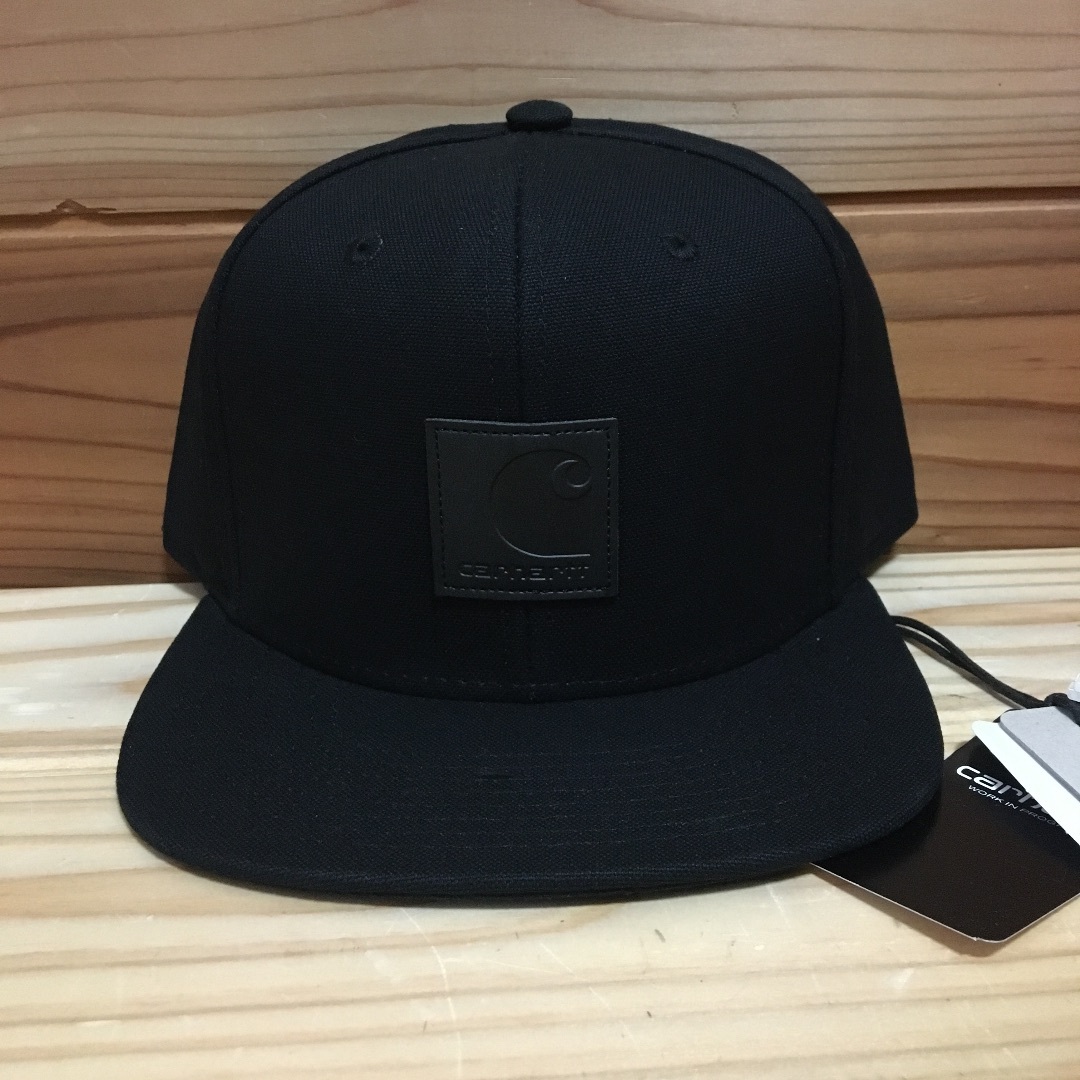 新品 Carhartt WIP カーハートキャップ LOGO CAP BLACK