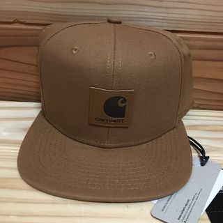 カーハート(carhartt)の新品 Carhartt WIP カーハートキャップ LOGO CAP ブラウン(キャップ)