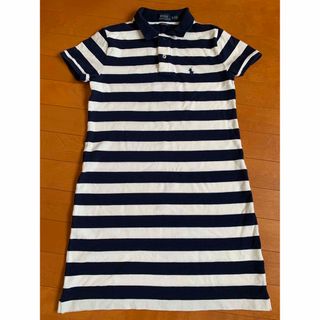 【美品】ポロラルフローレン　RALPH LAUREN ボーダーワンピース　XS