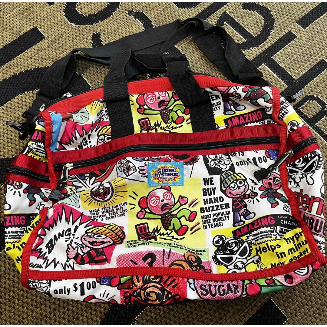 HYSTERIC MINI(ヒステリックミニ)のヒステリックミニ⭐︎2wayマザーズバック&ポーチ キッズ/ベビー/マタニティのマタニティ(マザーズバッグ)の商品写真