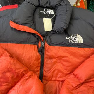 ザノースフェイス(THE NORTH FACE)のザノースフェイス  ダウン　オレンジ(ダウンジャケット)