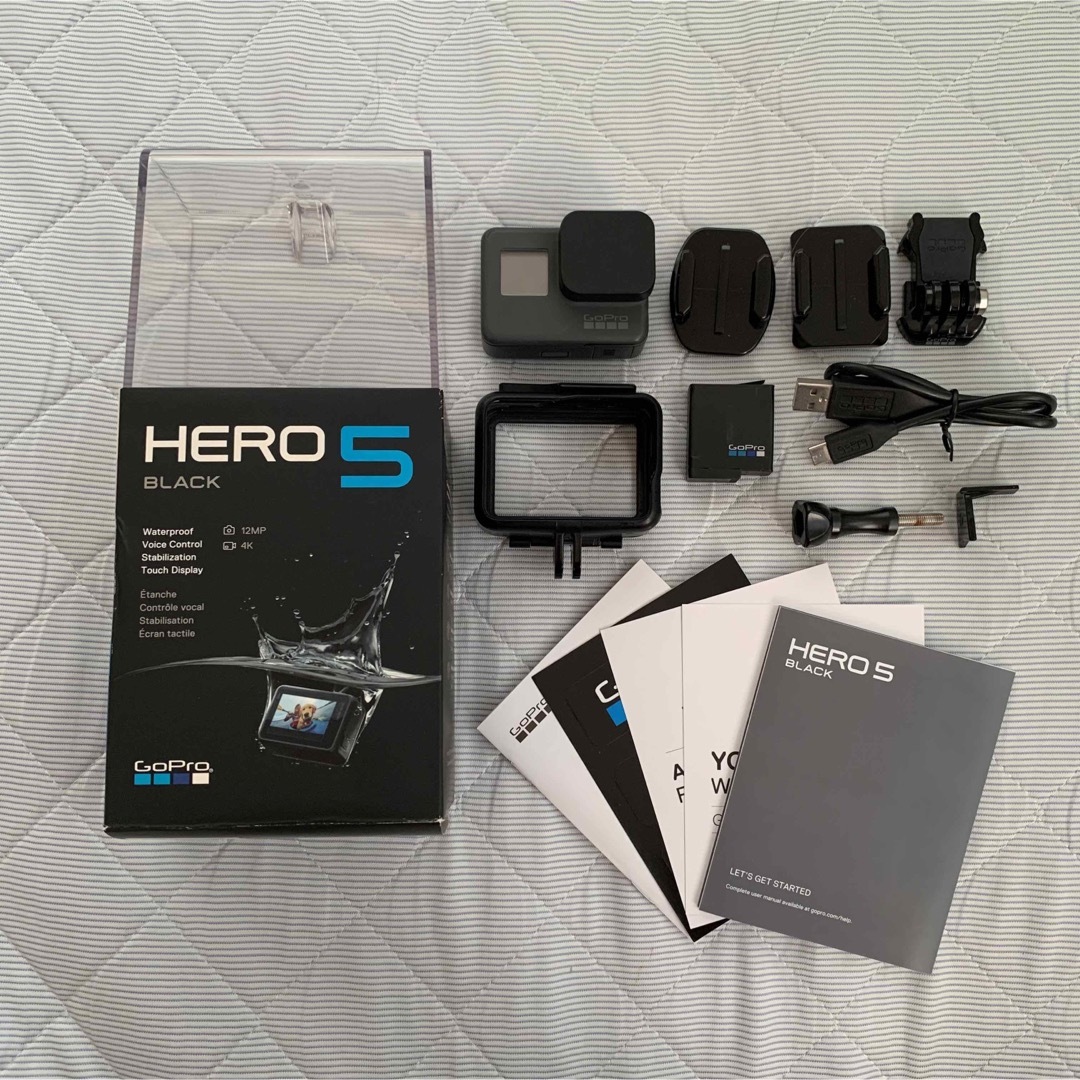 GoPro(ゴープロ)のGoPro HERO5 BLACK スマホ/家電/カメラのカメラ(ビデオカメラ)の商品写真