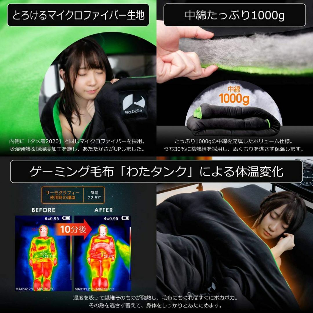 中綿たっぷりのゲーミング毛布 - nayaabhaandi.com