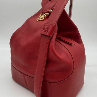 定番入荷 □LOEWE（ロエベ）良品 /レザー /セミショルダーバッグ