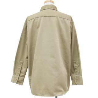 Dickies ディッキーズ × RHC シャツ トップス ベージュ XS 長袖 ワーク ポケット ツイル ポリエステル コットン 綿 おしゃれ シンプル 無地 きれいめ 大人女子 ブランド カジュアル ベーシック 羽織り 【レディース】