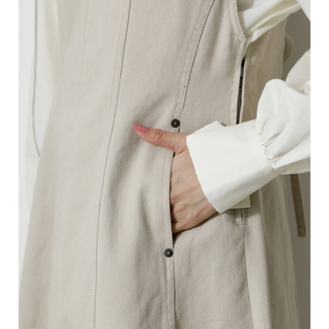 AZUL by moussy 新品タグ付 M バックレースアップデニムワンピース