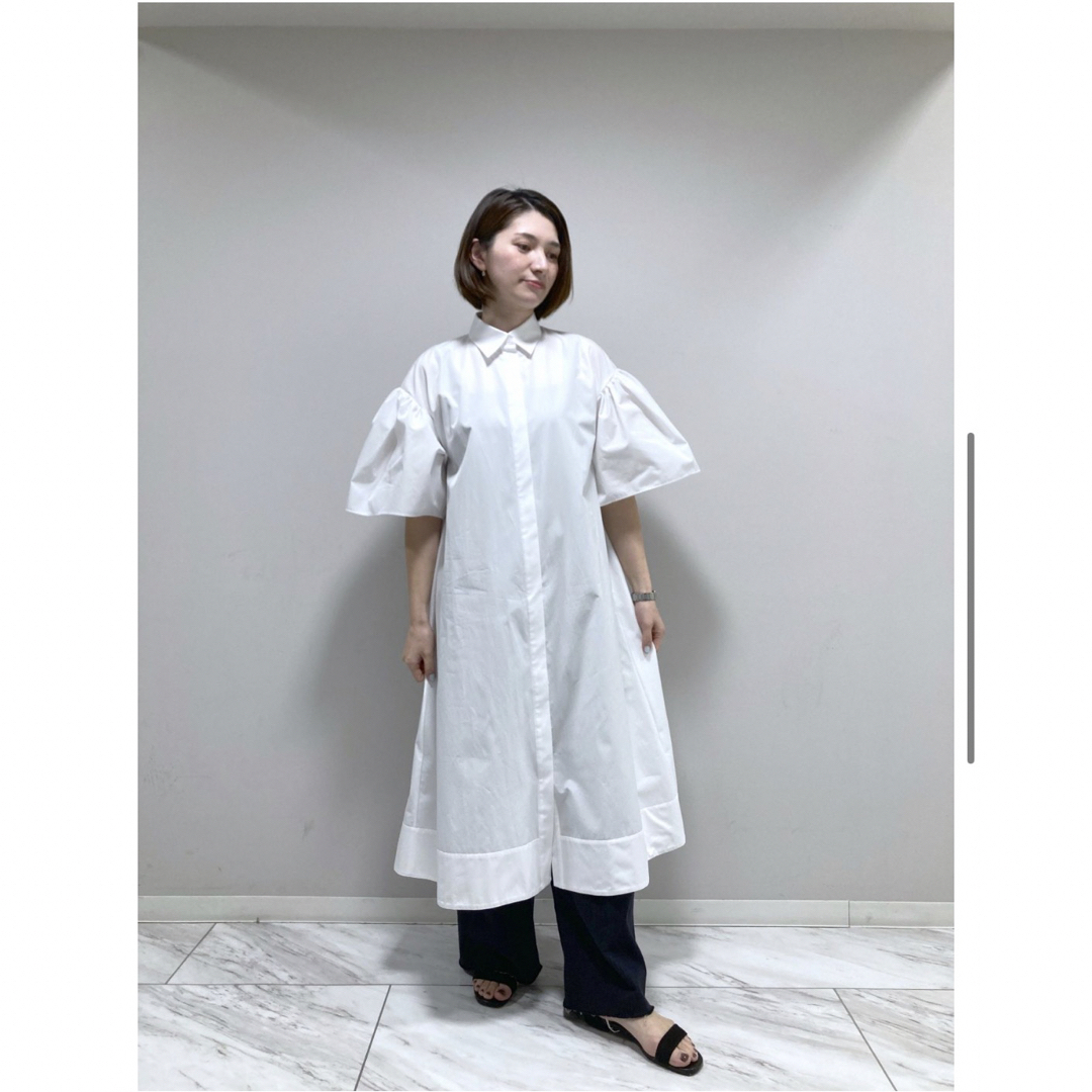 Theory luxe - セオリーリュクス ロングシャツワンピース シャツドレス