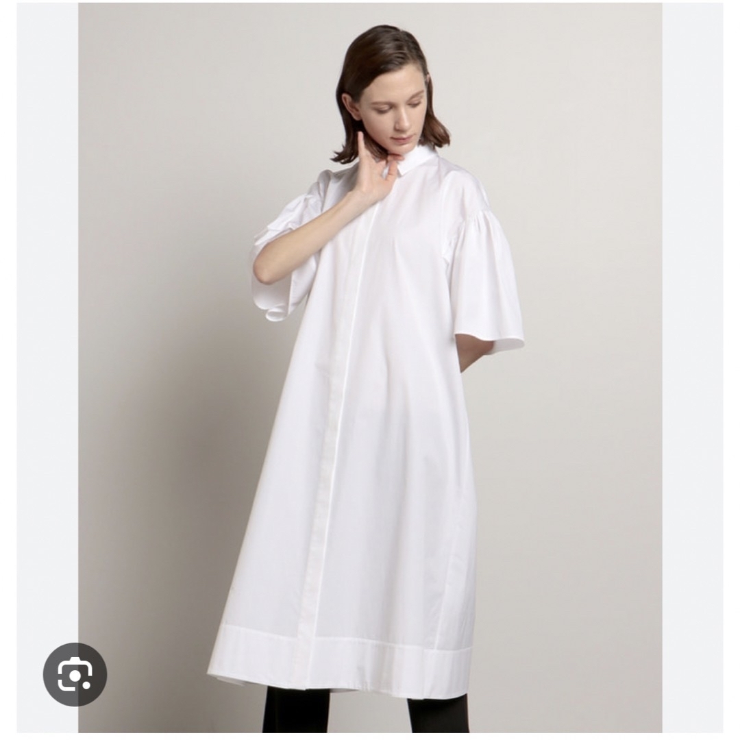 Theory luxe - セオリーリュクス ロングシャツワンピース シャツドレス