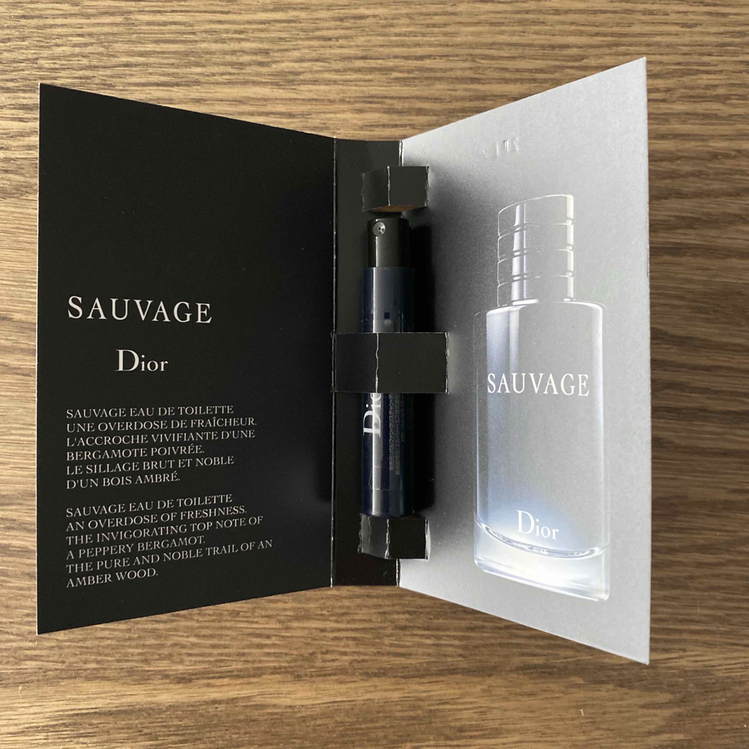 商舗 非売品!! DIOR SAUVAGE 香水 サンプル - linsar.com