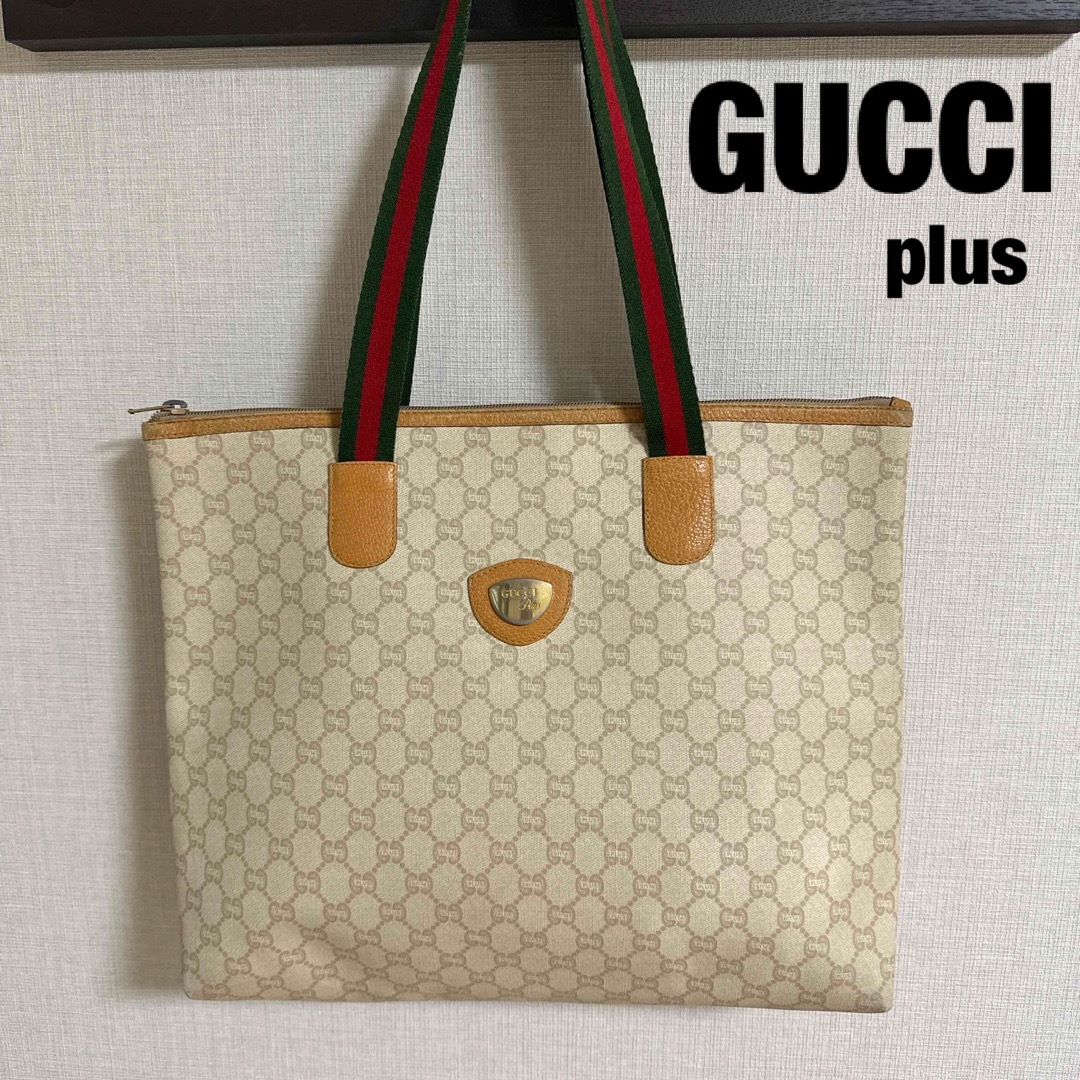 Gucci - GUCCI plus グッチ プラス トートバッグ シェリーラインの通販