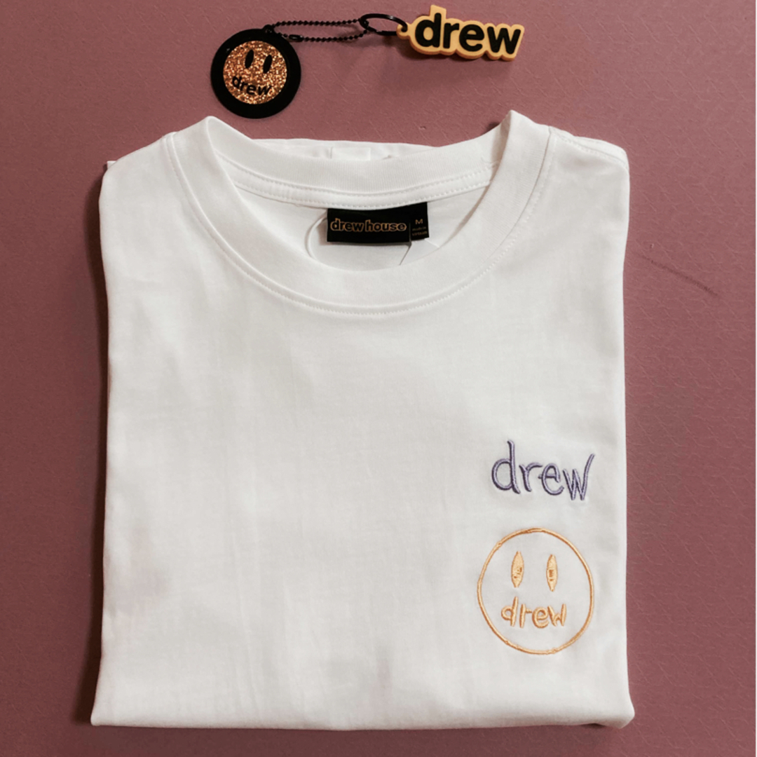 drew house(ドリューハウス)の【美品】drew house 刺繍ロゴＴMサイズ メンズのトップス(Tシャツ/カットソー(半袖/袖なし))の商品写真