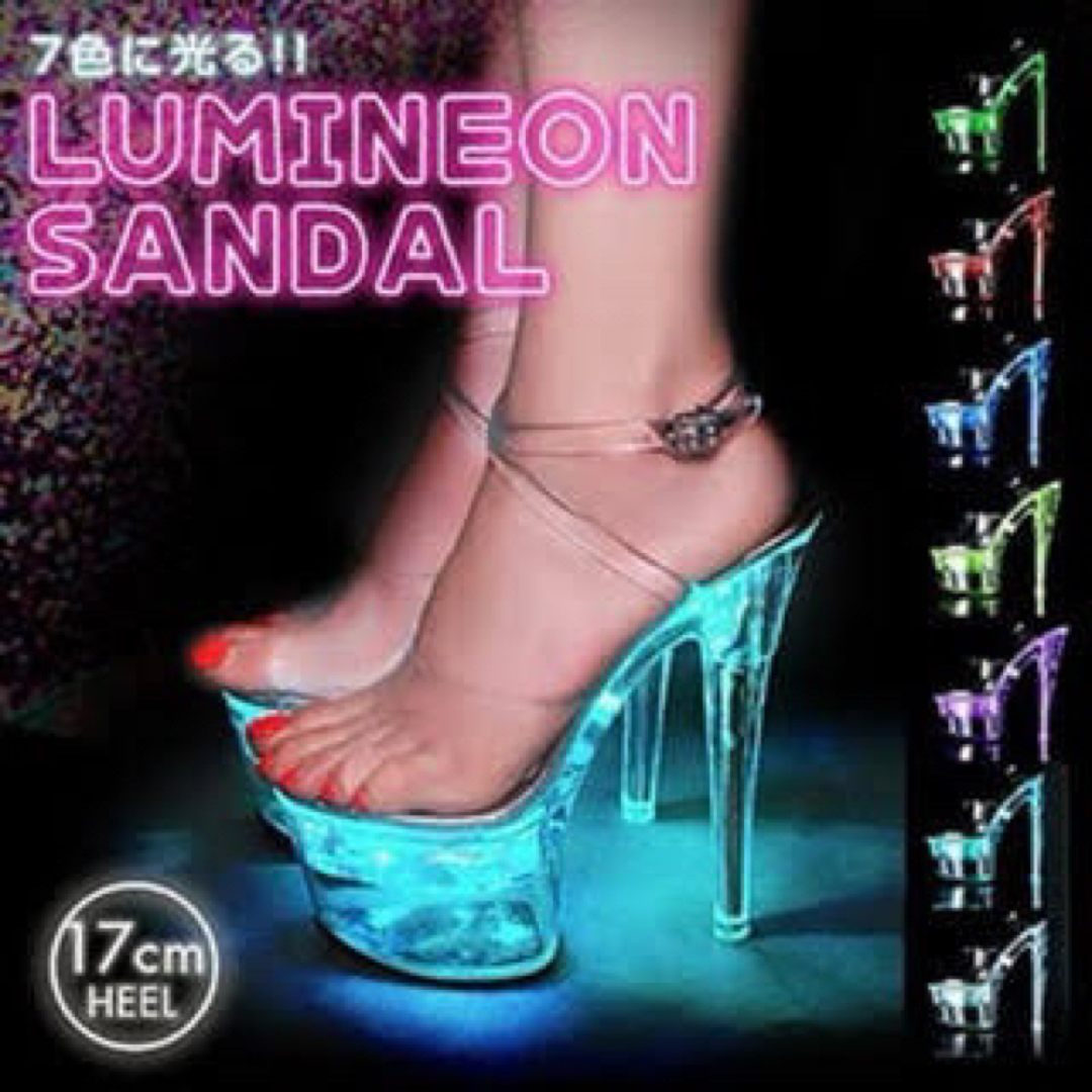 dazzy store(デイジーストア)のdazzy store LUMINEON SANDAL レディースの靴/シューズ(サンダル)の商品写真