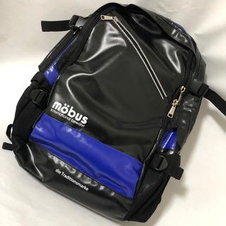 モーブス(mobus)の【mobus】モーブス リュックサック(バックパック) ブラック/ブルー(バッグパック/リュック)