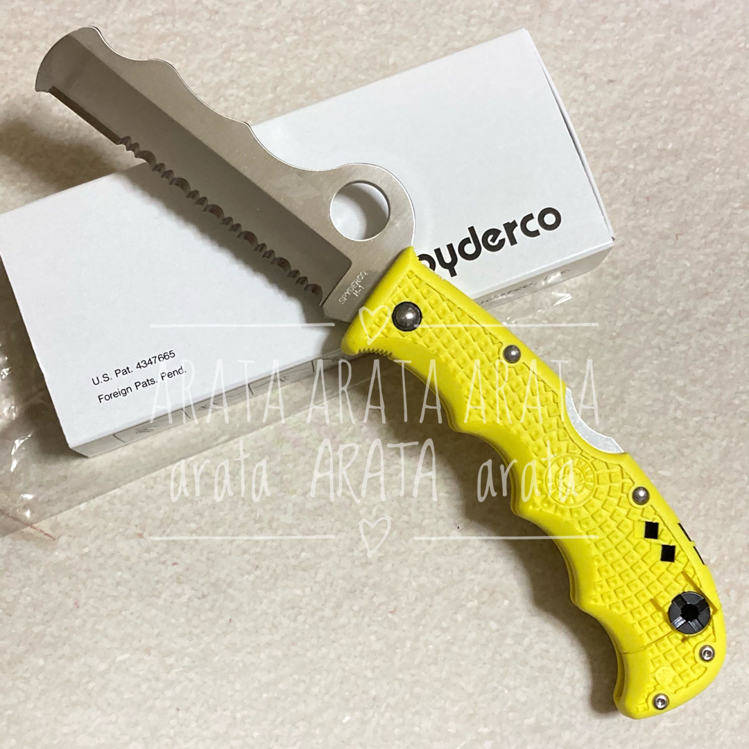 【匿名配送】Spyderco アシストソルト H-1