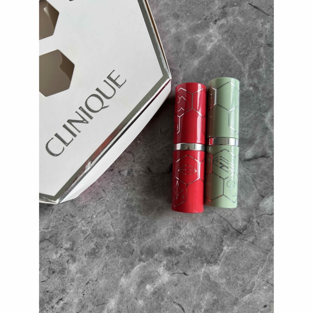 CLINIQUE(クリニーク)のクリニーク　リップスティック2本セット コスメ/美容のベースメイク/化粧品(口紅)の商品写真