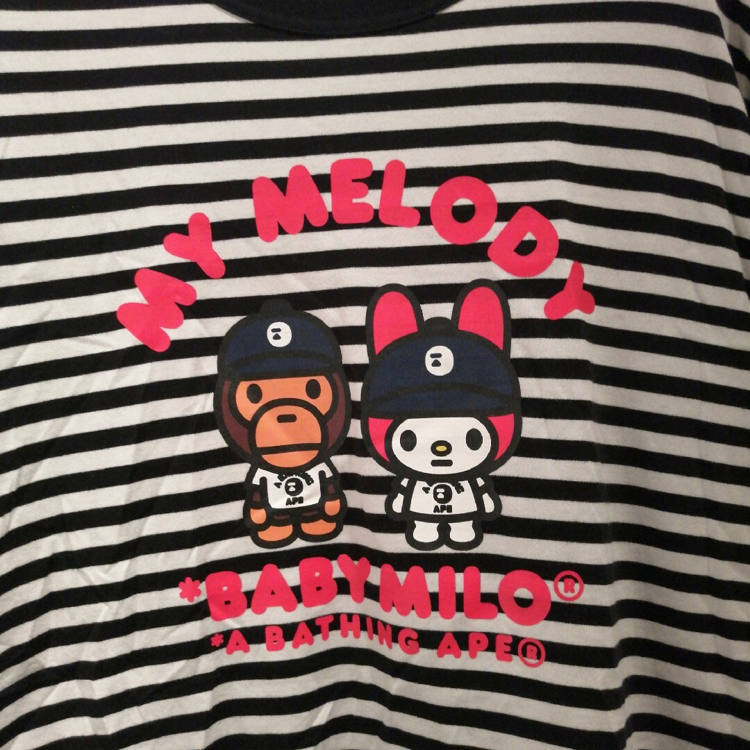 【サンリオ　限定コラボ】アベイシングエイプ　マイメロディ　コラボ　Ｔシャツ