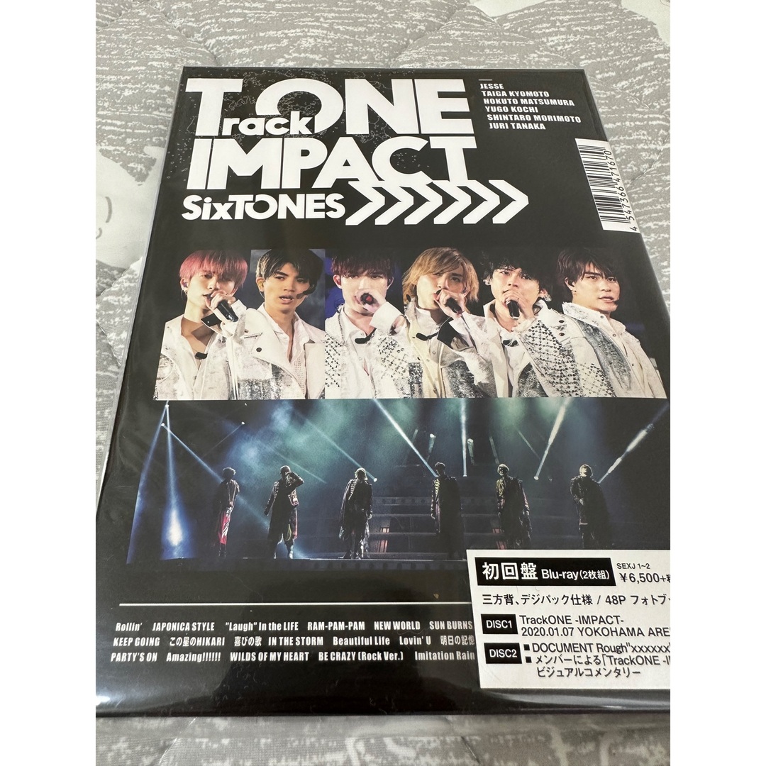 ストーンズ　SixTONES ライブ Blu-ray　To ne IMPACT