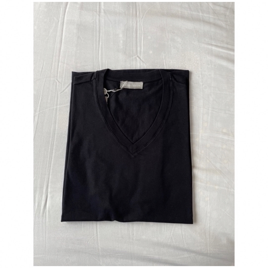 GIRELLI BRUNI(ジレッリブルーニ)のGIRELLI BRUNI  ジレッリブルーニ Ｖネック カットソー メンズのトップス(Tシャツ/カットソー(半袖/袖なし))の商品写真