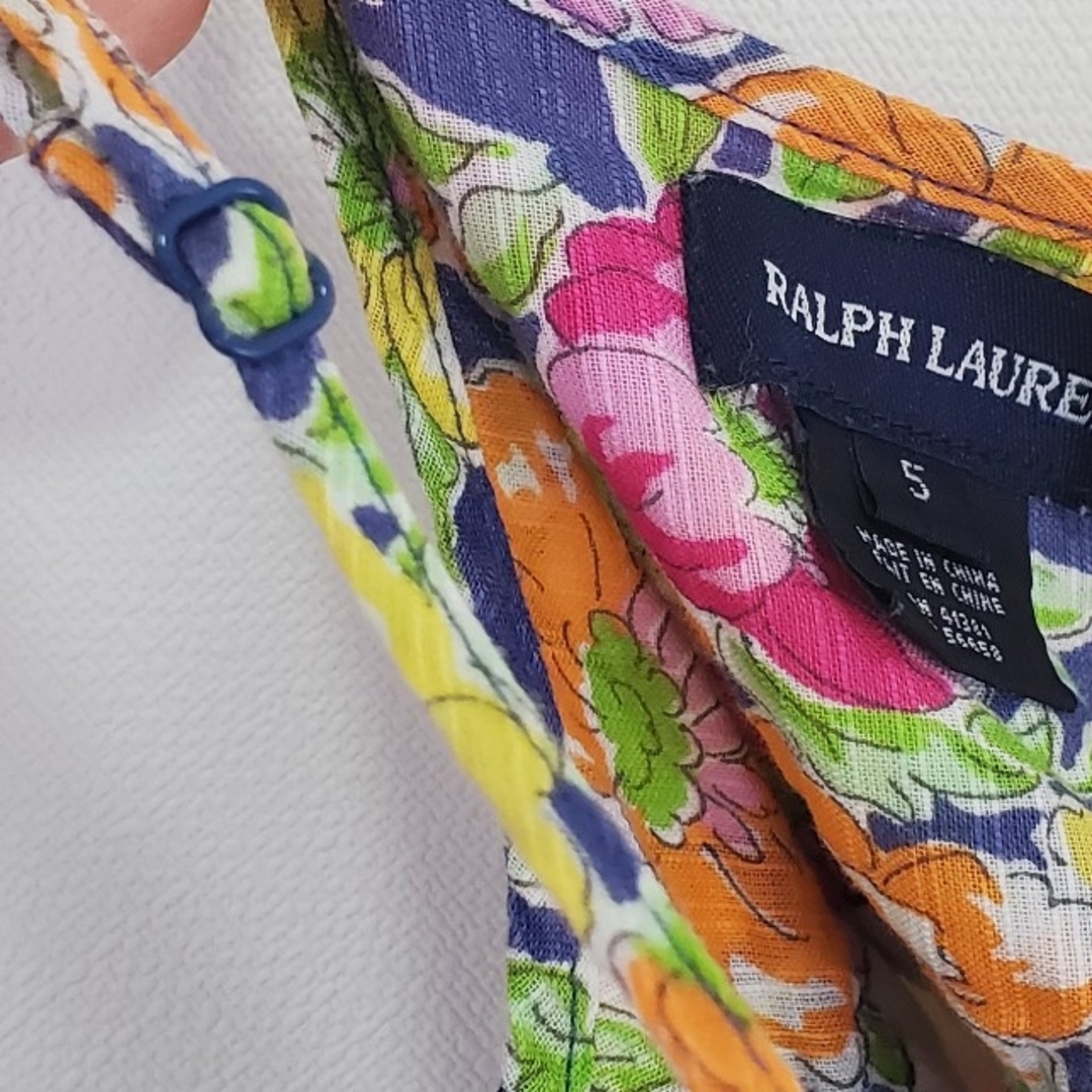 Ralph Lauren(ラルフローレン)のRALPH LAUREN　サイズ5(115cm) キッズ/ベビー/マタニティのキッズ服女の子用(90cm~)(ワンピース)の商品写真