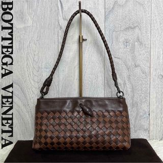 ボッテガヴェネタ(Bottega Veneta)の極美品♡希少カラー♡ボッテガヴェネタ レザー イントレチャート ショルダーバッグ(ショルダーバッグ)