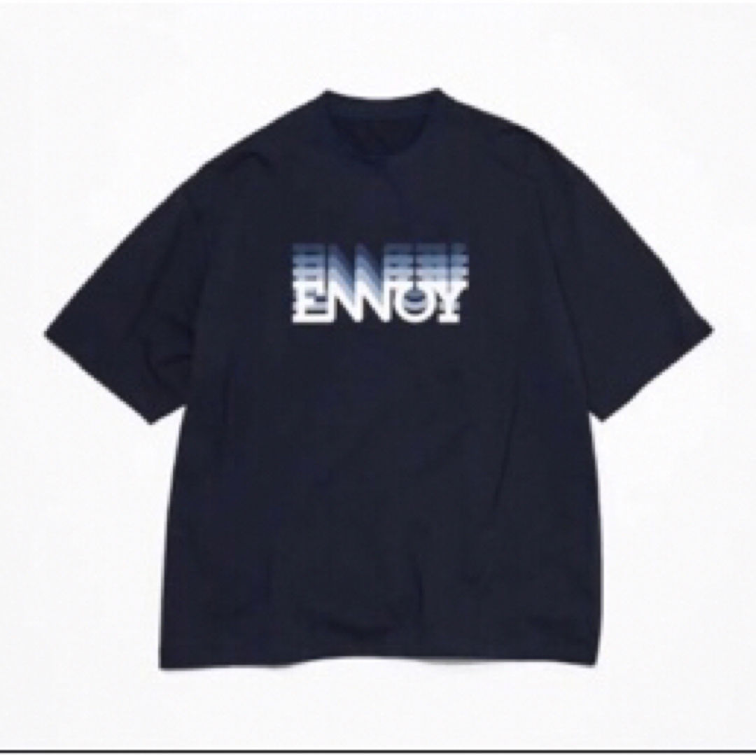 ENNOY ELECTRIC LOGO GRADATION SS TEE