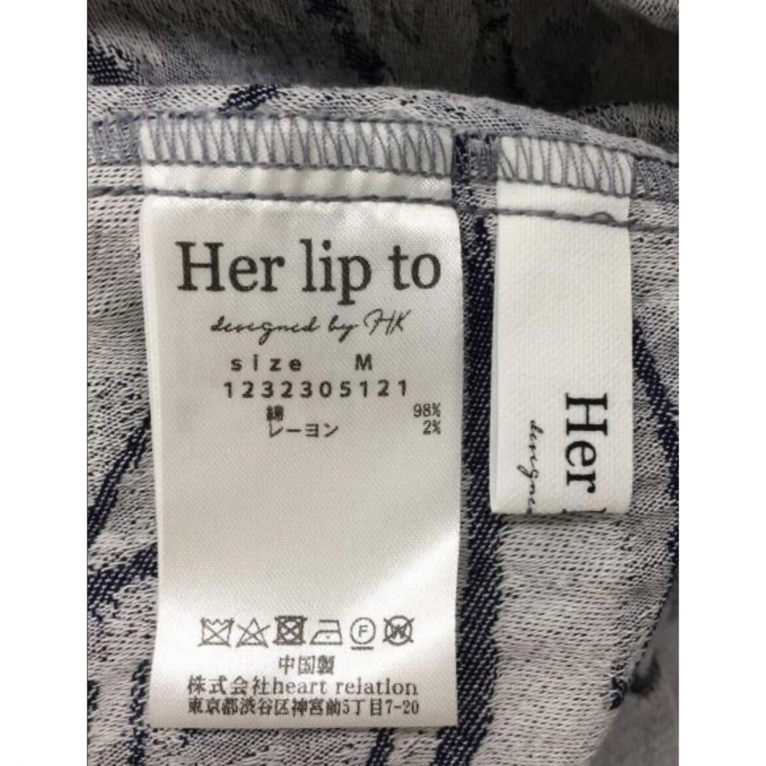 Her lip to - herlipto Floral Jacquard Midi Dressの通販 by ☆'s