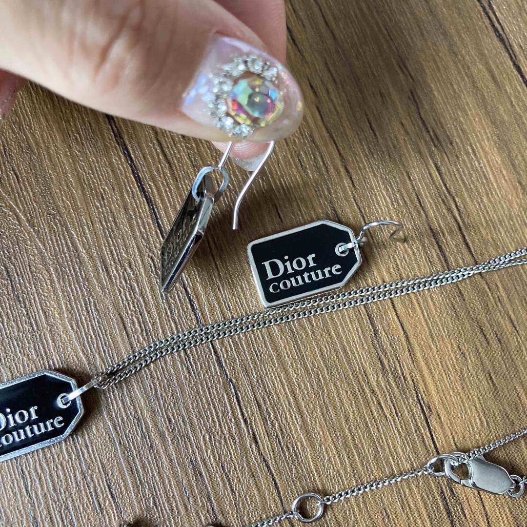 Dior♡♡ネックレス＆ピアスセット