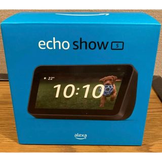 アマゾン(Amazon)のEcho Show 5 エコーショー5 第2世代 スマートディスプレイチャコール(スピーカー)