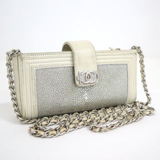 シャネル(CHANEL)のシャネル ポシェット チェーンショルダーバック /hm09120kw(ショルダーバッグ)