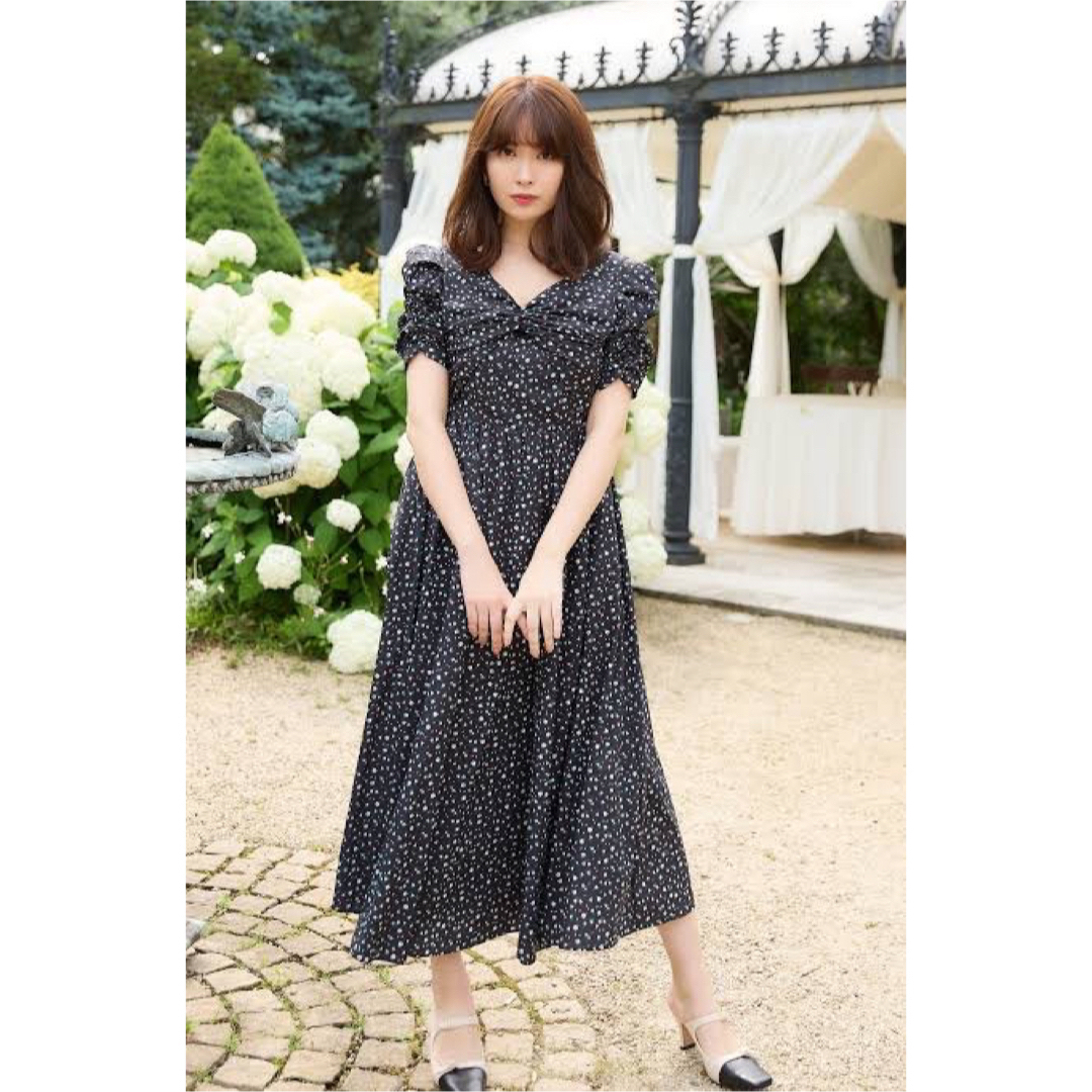 roseraie long dress  herlipto 新品未使用