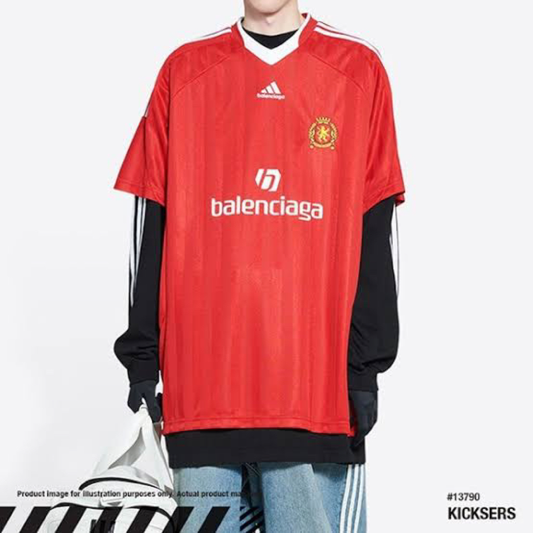 BALENCIAGA soccer shirt サイズL