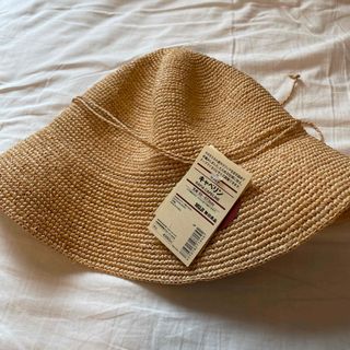 ムジルシリョウヒン(MUJI (無印良品))の無印良品　キャペリン(麦わら帽子/ストローハット)