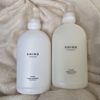 シロ(shiro)のSHIRO shiro SAVON サボン　洗濯洗剤　柔軟剤(洗剤/柔軟剤)