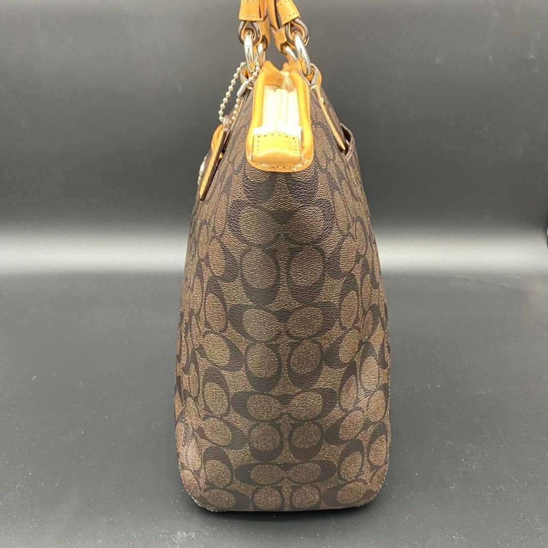 COACH - 【美品】coach 2way バッグ 肩掛け シグネチャー PVC 大容量