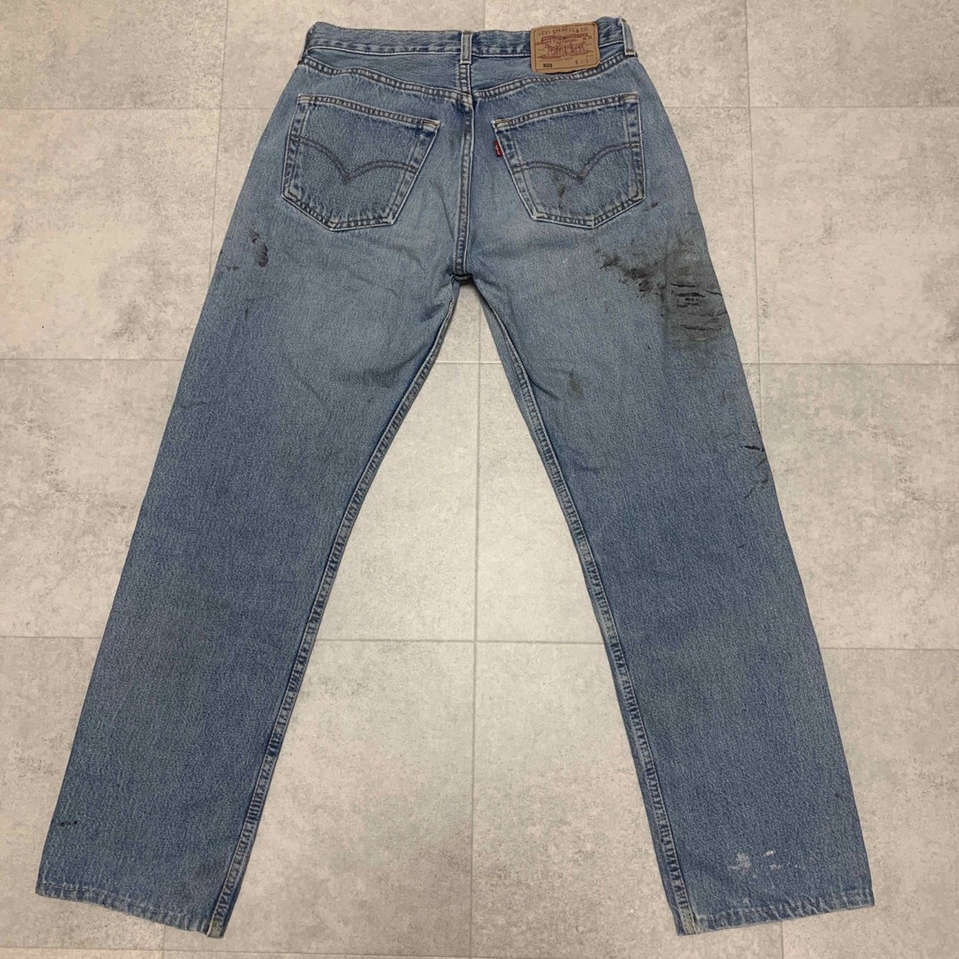 501(ゴーマルイチ)のLEVIS VINTAGE 501 ペンキ　デニム メンズのパンツ(デニム/ジーンズ)の商品写真