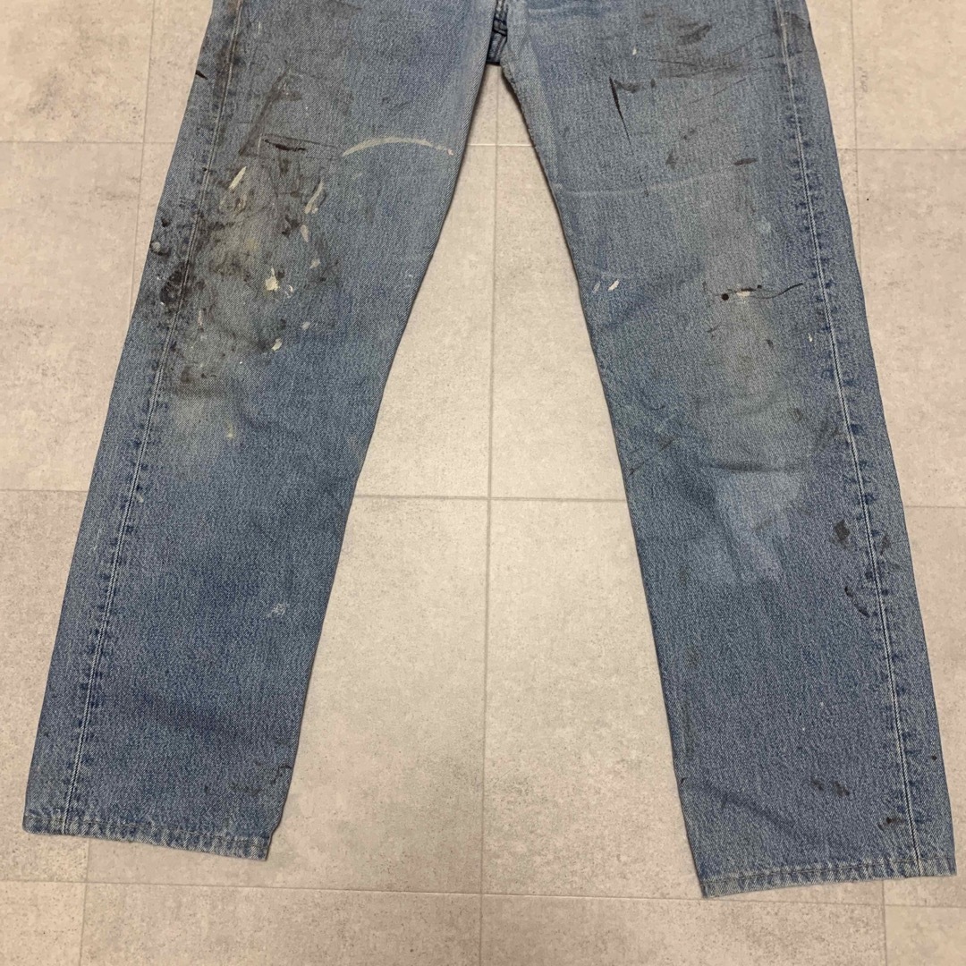 501(ゴーマルイチ)のLEVIS VINTAGE 501 ペンキ　デニム メンズのパンツ(デニム/ジーンズ)の商品写真