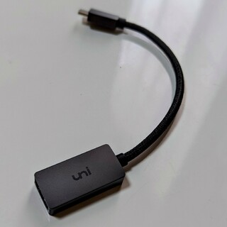【使用品】uni USB Type C HDMI 変換アダプタ(PC周辺機器)