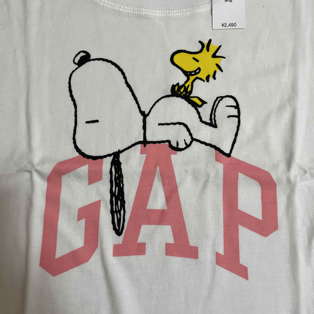 GAP Kids(ギャップキッズ)のGAP KIDS スヌーピー　半袖Tシャツ キッズ/ベビー/マタニティのキッズ服女の子用(90cm~)(Tシャツ/カットソー)の商品写真