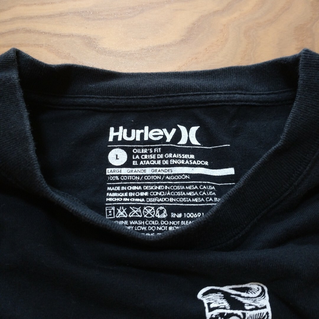 Hurley(ハーレー)のハーレー Tシャツ L サイズ メンズのトップス(Tシャツ/カットソー(半袖/袖なし))の商品写真