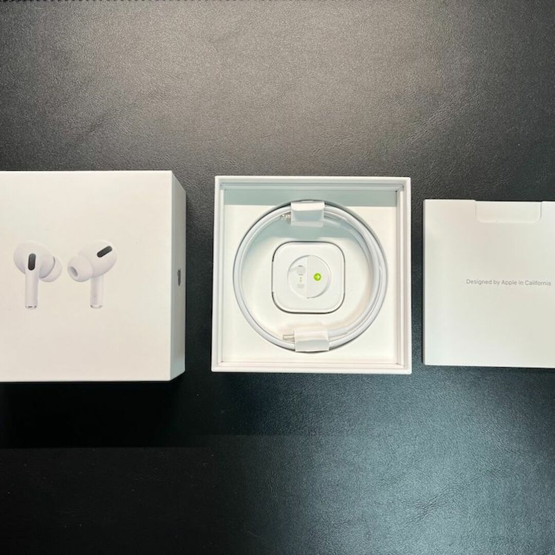 Apple AirPods Pro MWP22J/A A2084 レザーケース付 Apple AirPods Pro MWP22J/A A2084 レザーケース付