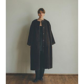 CLANE(クラネ) NO-COLLAR FUR COAT レディース アウター